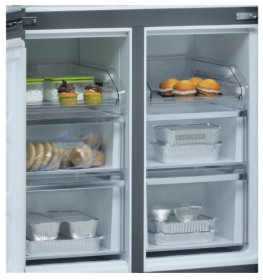 Whirlpool WQ9 B2L - Frigorífico Americano 187.4x90.9 cm Clase E Inox