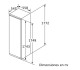 Balay 3GIF737F - Congelador integrable 177,2 x 55,8 cm A++ No Frost
