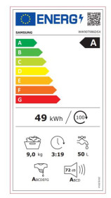 Samsung WW90T986DSX/S3 - Lavadora QuickDrive con Auto-Dosificación 9kg Inox