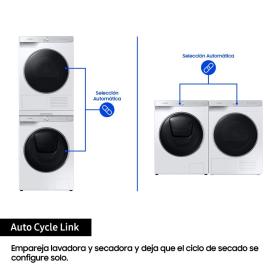 Secadora Serie 80 9kg Blanco DV90T8240SH