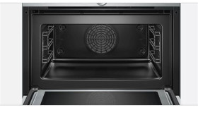 Siemenes CM633GBW1 - Horno compacto con Microondas iQ700 Blanco