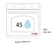 Siemenes CM633GBW1 - Horno compacto con Microondas iQ700 Blanco