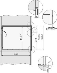 Horno Miele H7000BM-60 H 7240 BM 1