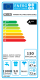 Etiqueta energética Lavadora Miele WA W-LINIE 64 L WWI860 WCS PWash&TDos&9kg