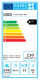 Etiqueta energética Lavavajillas Miele G7000 G 5210 Active Plus
