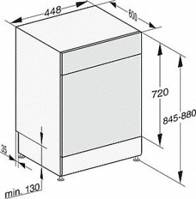 Lavavajillas Miele G5400 G 5640 SC SL 1