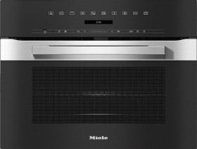 Miele horno compacto con microondas H 7240 BM EDST/CLST Inox CleanSteel