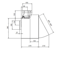 Teka NR1 63020 SOS - Campana integrable de 60cm en color blanco