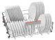 Bosch SMS46LI04E - Lavavajillas 13 Cubiertos EcoSilence Clase A++ Inox