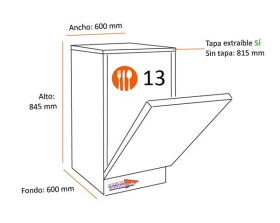 Bosch SMS46LI04E - Lavavajillas 13 Cubiertos EcoSilence Clase E Inox