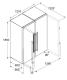 Liebherr SBSes 8483 - Conjunto SideBySide 185x121cm Clase A+++