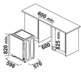 Candy CBWO 49TWME-S - Lavadora integrable de 9kg Smart Inverter A+++