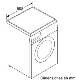 Bosch WUQ24468ES - Lavadora de 8kg con Motor EcoSilence A+++-30%
