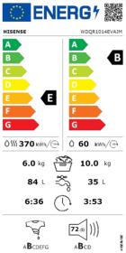 Hisense WDQR1014EVAJM - Lavadora secadora de 10/6kg con AutoDose
