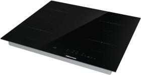 Hisense E6431CB - Vitrocerámica con 4 fuegos bordes biselados