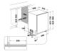 Whirlpool WI 3010 - Lavavajillas Integrado 13 Cubiertos 60 Cm Clase F/A+