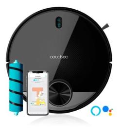 Cecotec 05434 - Robot aspirador Conga 3390 Barre, aspira y friega