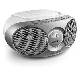 Philips AZ215S/12 - Minicadena con radio CD, CD-R, CD-W FM