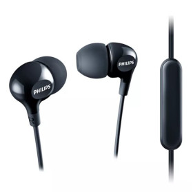 Philips SHE3555BK/00 - Auriculares con micrófono en color negro