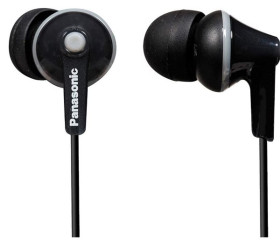 Panasonic RP-HJE125E-K - Auriculares de botón con cable Color negro