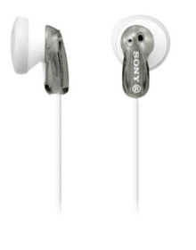 Sony MDR-E9LP - Auriculares de botón en color blanco y gris