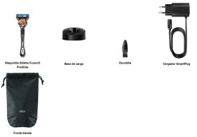 Braun MGK7221 - Set de Afeitado 10 en 1 Cara, Cuerpo y Cabeza Batería