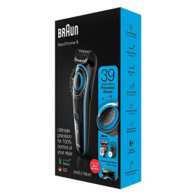 Braun BT5240 - Recortadora con Dial 2 Peines y Maquinilla con Batería