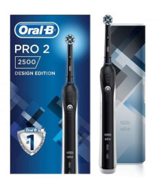 Braun 80338687 - Cepillo eléctrico Oral B Pro Modern Art Negro