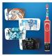 Braun 80336889 - Cepillo eléctrico recargable Oral B D100 Kids Star Wars