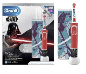Oral B 80336889 - Cepillo eléctrico recargable Oral B D100 Kids Star Wars