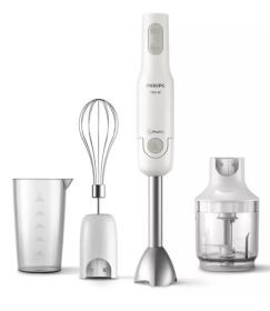 Philips HR2543/00 - Batidora de mano ProMix con vaso y picadora