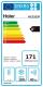 Haier HCE103F - Arcón de 100 litros Clase A+ 84,5 x 57 x 55 cm