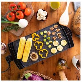 Cecotec 03088 - Plancha de Asar Tasty&Grill 3000 RockWater 2600W