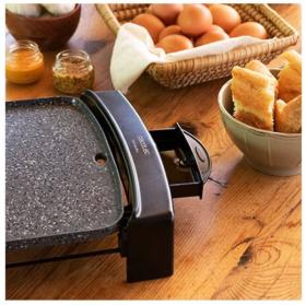 Cecotec 03088 - Plancha de Asar Tasty&Grill 3000 RockWater 2600W