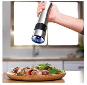 Cecotec 04281 - Molinillo Eléctrico InstantMill Press Duo Acero Inox