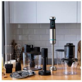 Cecotec 04294 - Batidora de Mano Power TitanBlack 1200 XL TotalMix