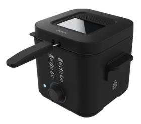 Cecotec *DISCONTINUADO* 03079 - Freidora 1.5 L CleanFry Infinity 1500 900W Black Negra
