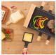 Cecotec 03090 - Raclette para Queso Cheese&Grill 8200 Wood Black