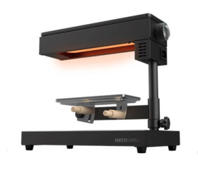 Cecotec 03081 - Raclette para Queso Cheese&Grill 6000 Black 600 W