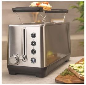 Cecotec 03086 - Tostador 2 Ranuras Largas BigToast Extra Double