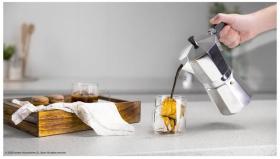 Cecotec 01616 - Cafetera Italiana Moklassic 300 Shiny 3 Tazas Inox