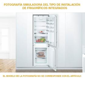 Edesa EFC-1711-I - Frigorífico combinado de integración 1,77 x 54 cm A+