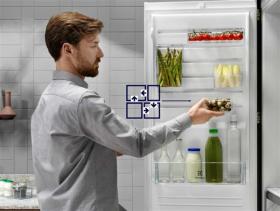 Electrolux LRC5ME38X2 - Frigorífico 1 Puerta 186x59.5cm Clase A++ Inox
