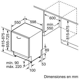 Balay 3VF6630SA - Lavavajillas Integrable 60cm ExtraSilencio A++/D