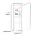 Siemens GS36NAIEP - Congelador 1 puerta 186 x 60 cm Inox Antihuellas