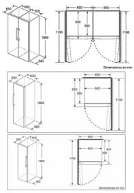 Siemens KA95FPXCP - Conjunto Side by Side NoFrost 186x120Cm Negro Inox Antihuellas