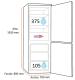 Siemens KG56FSBDA - Frigorífico Combi NoFrost 193 x 70Cm Cristal Negro