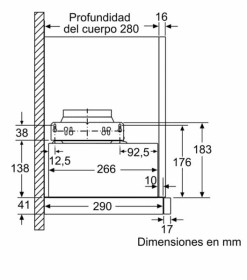Siemens LI64MB521 - Campana Telescópica 60cm Inox 389m3/h Clase B