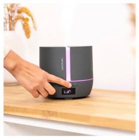 Cecotec 05646 - Humidificador y Altavoz PureAroma 550 Connected Stone