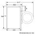 Balay 3TS983XE - Lavadora 8kg Acero mate antihuellas A+++ 1200rpm